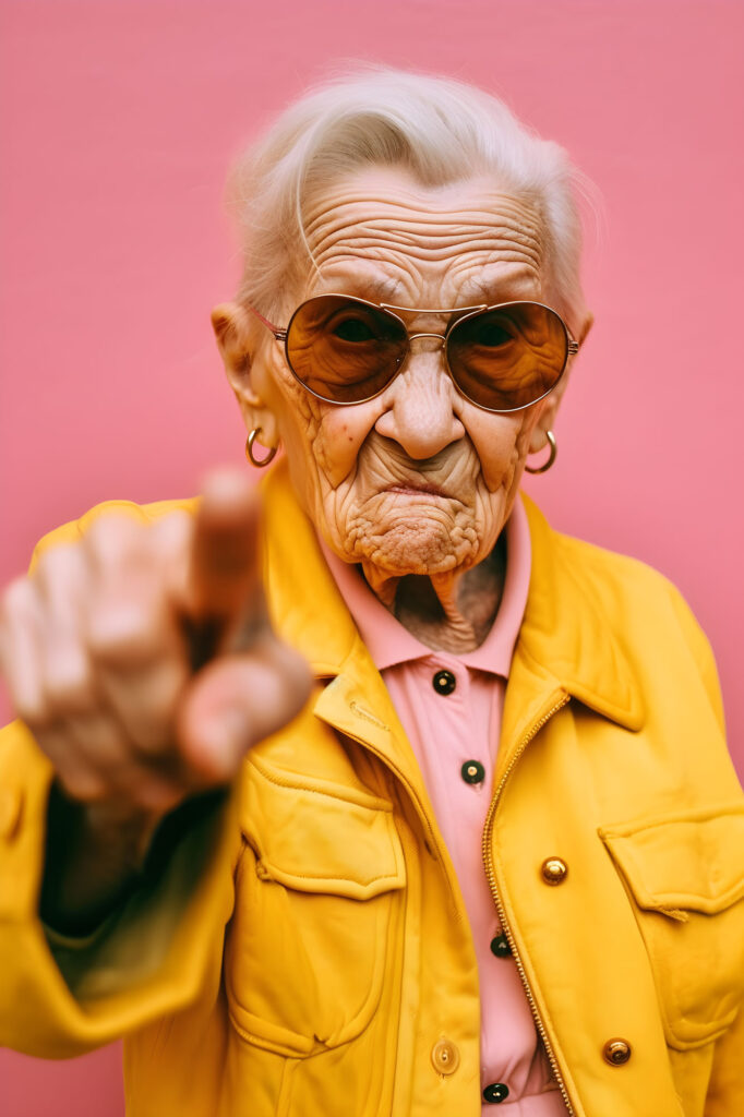 DORIS — 76 år, gatustil-legendar i läderjacka